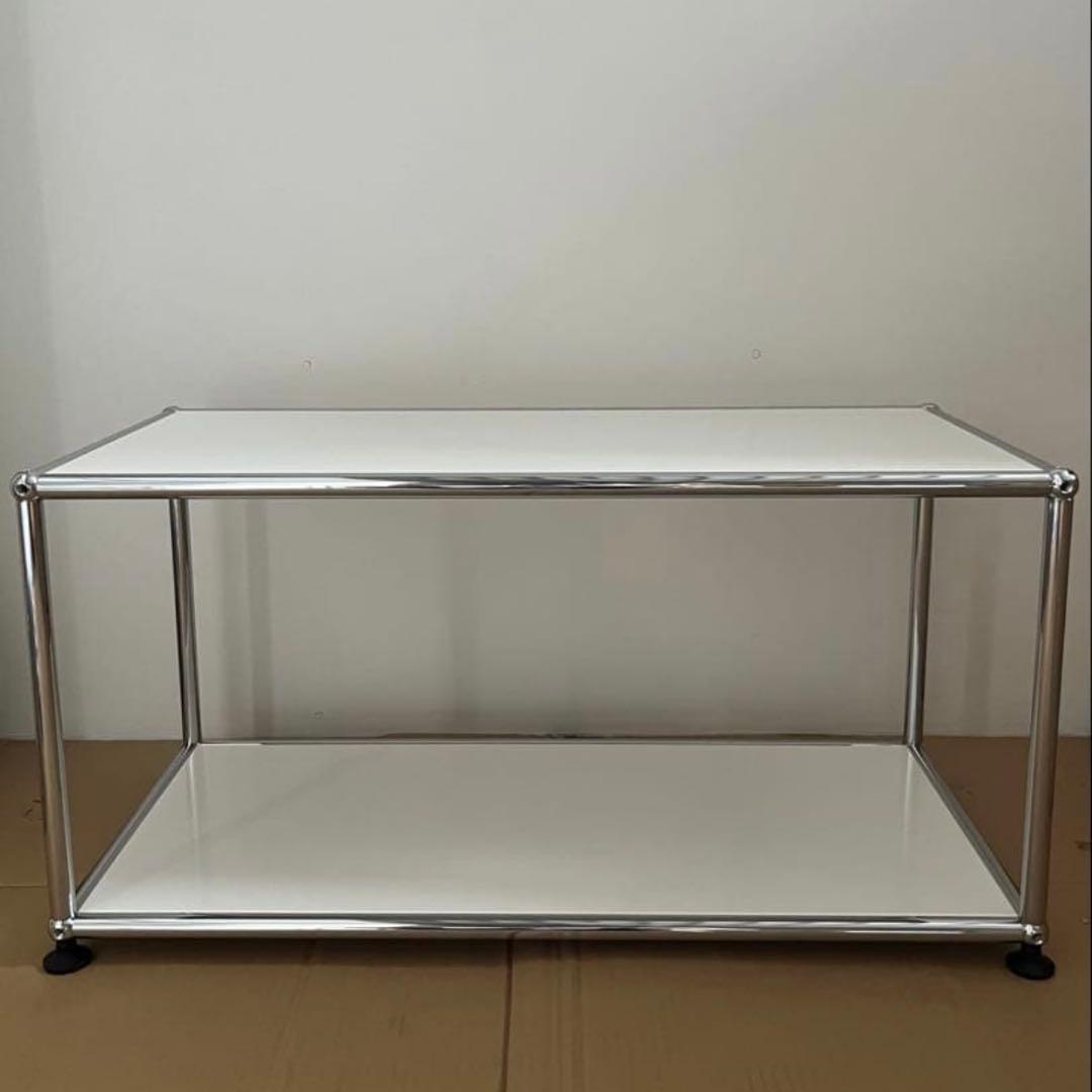 USMハラー　ローボード　ローテーブル　ピュアホワイト