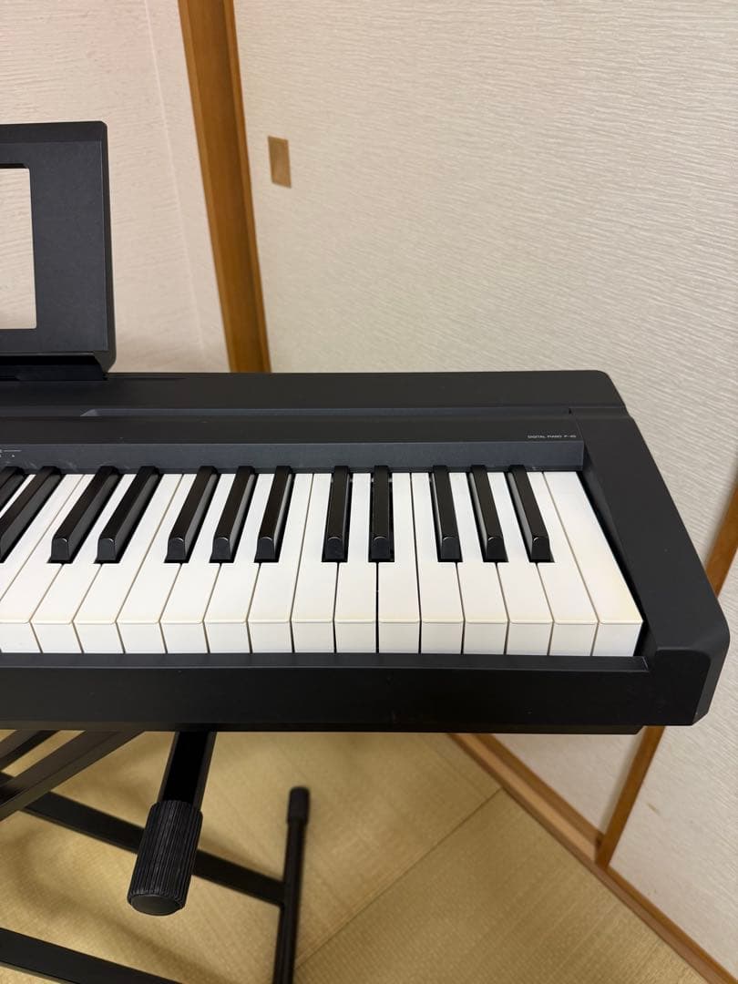 ヤマハ 電子ピアノ 88鍵盤 ブラック P-45B