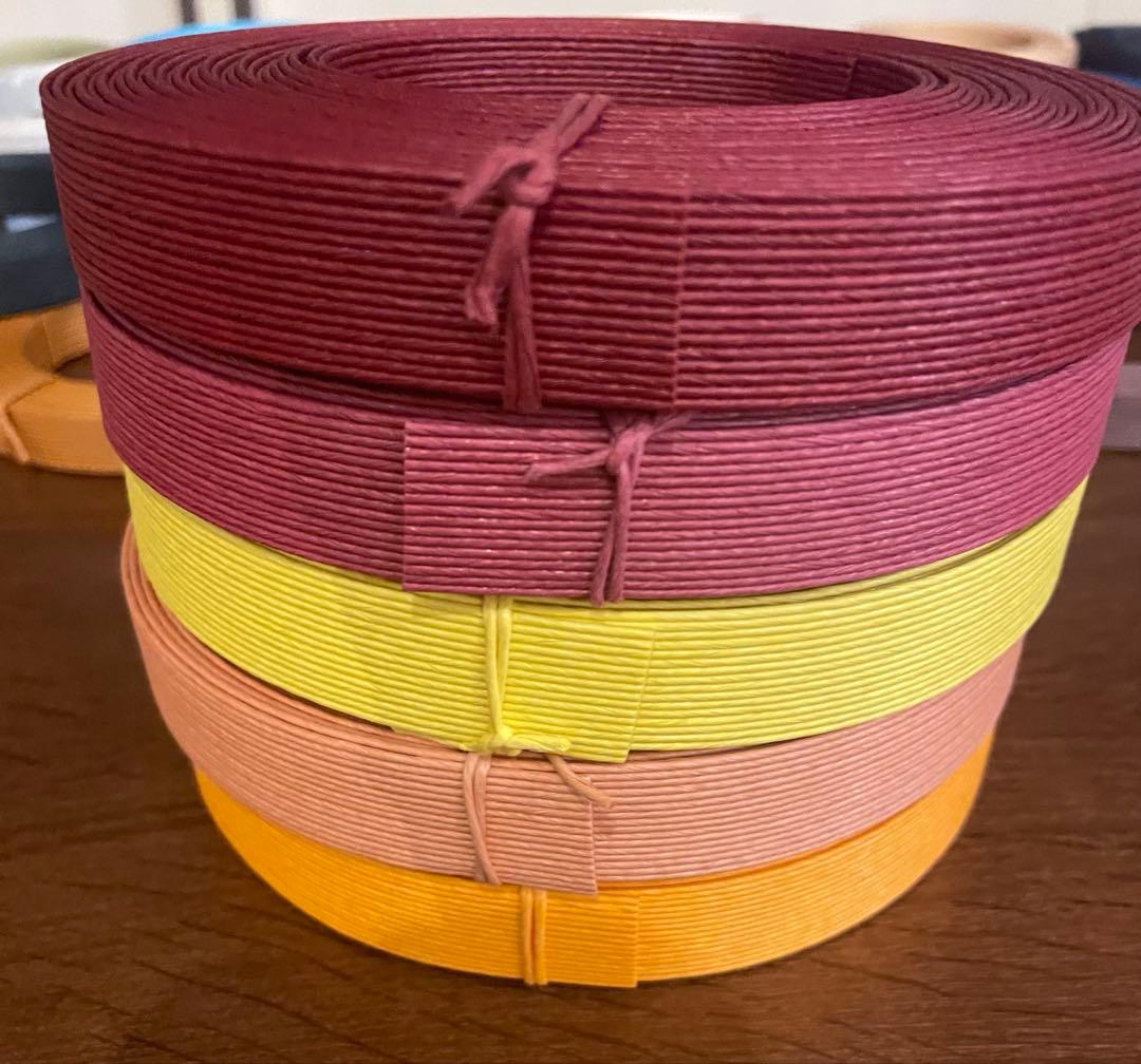 クラフトバンド　エコクラフトテープ　計55個まとめ売り