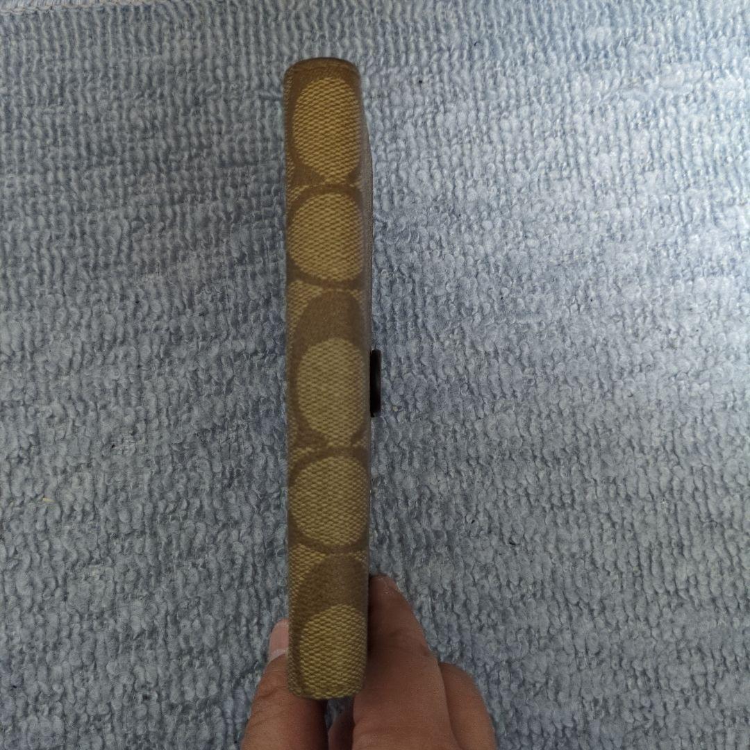 iPhone15プロ用手帳型ケース ブラウン