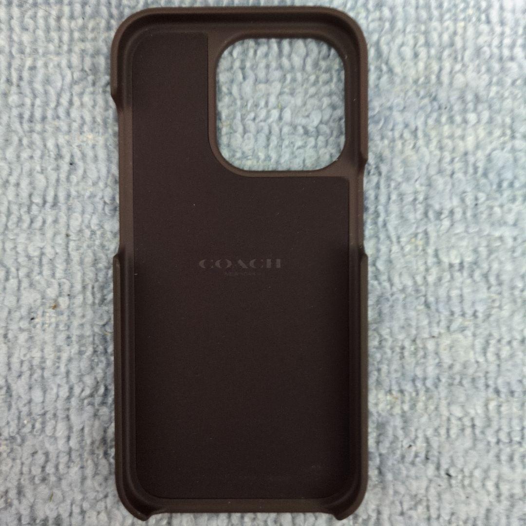 iPhone15プロ用手帳型ケース ブラウン