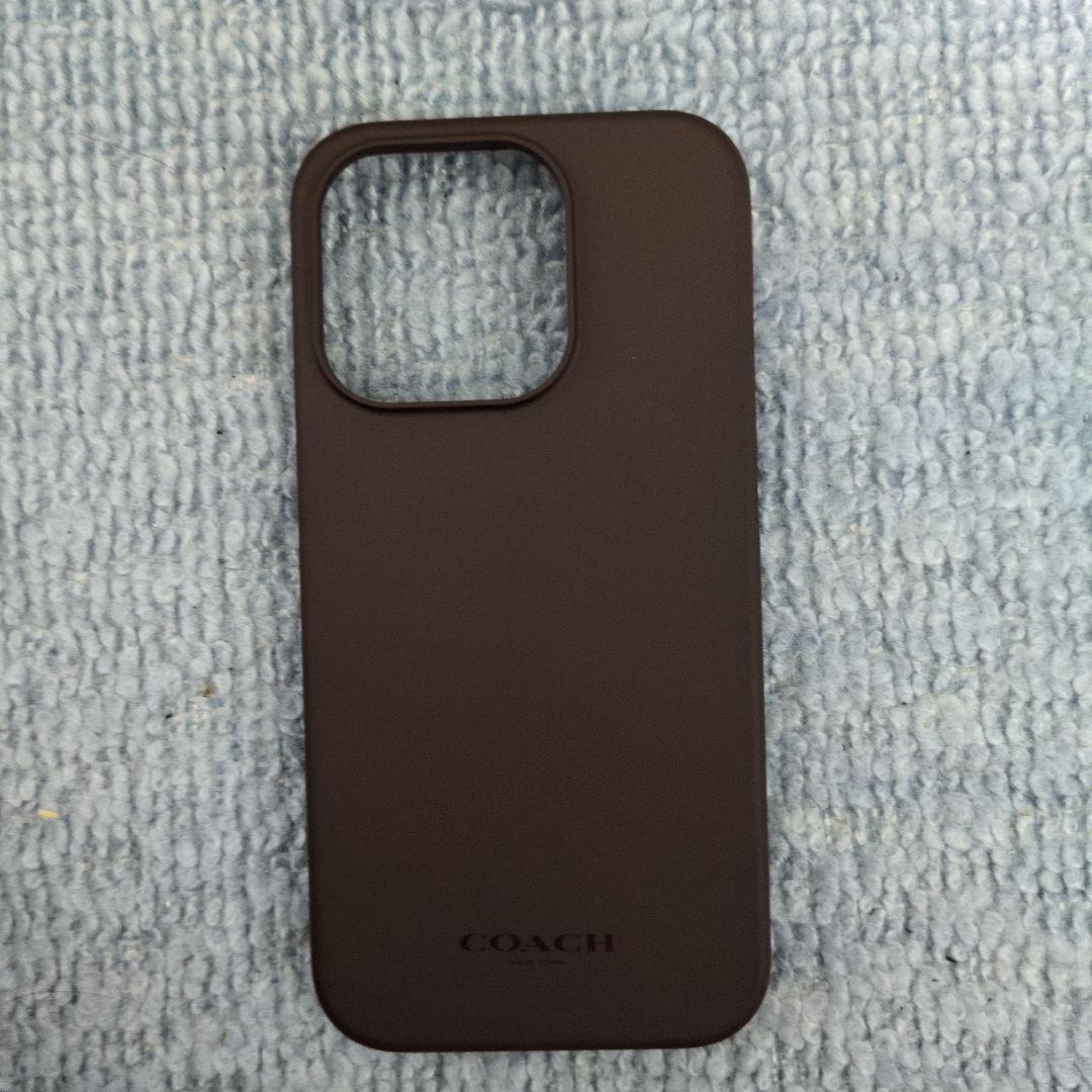 iPhone15プロ用手帳型ケース ブラウン