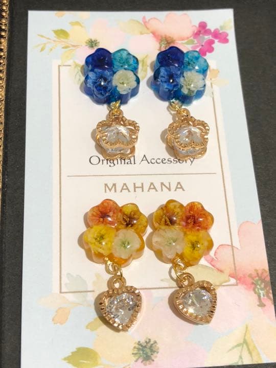 lucky clover♡ ハンドメイドピアス イヤリング