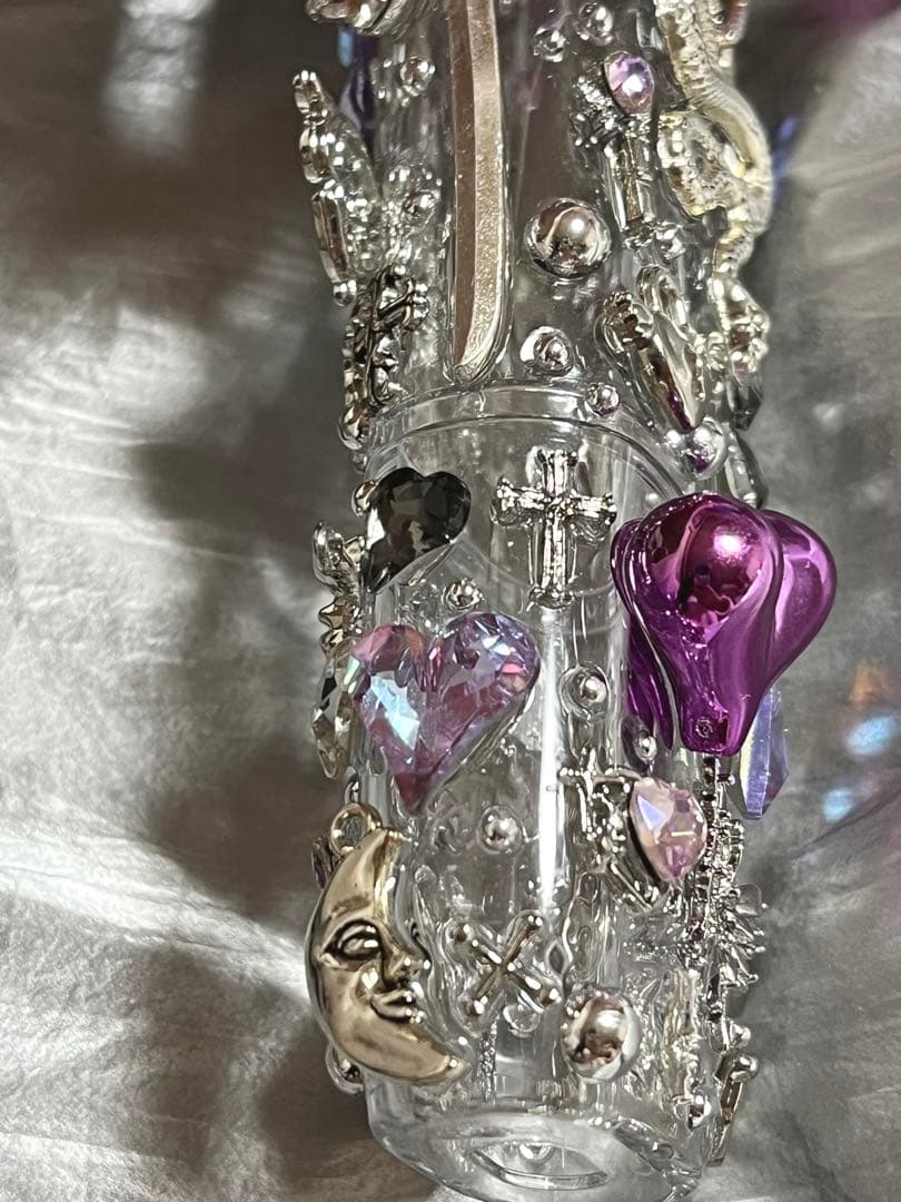 iQOSイルマワンケース デコ iQOSデコケース アイコス 紫 NO.37