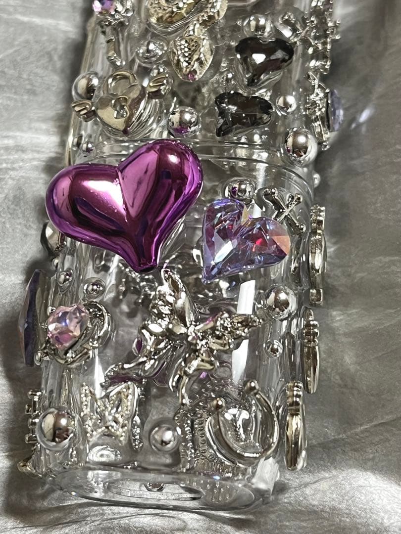 iQOSイルマワンケース デコ iQOSデコケース アイコス 紫 NO.37