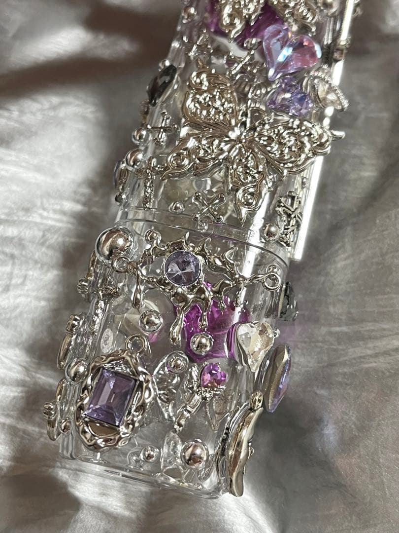 iQOSイルマワンケース デコ iQOSデコケース アイコス 紫 NO.37