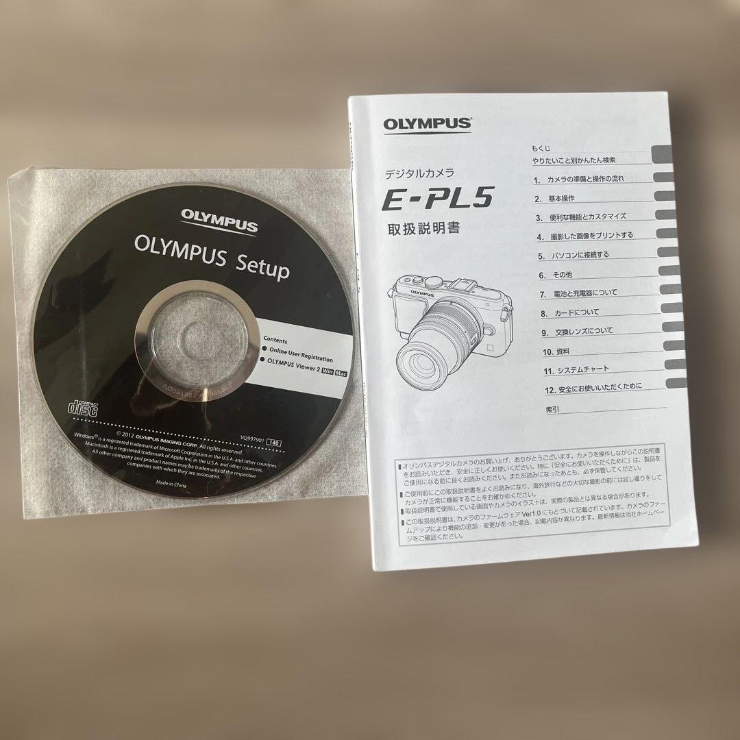 【美品】OLYMPUS E-PL5 ミラーレスカメラ