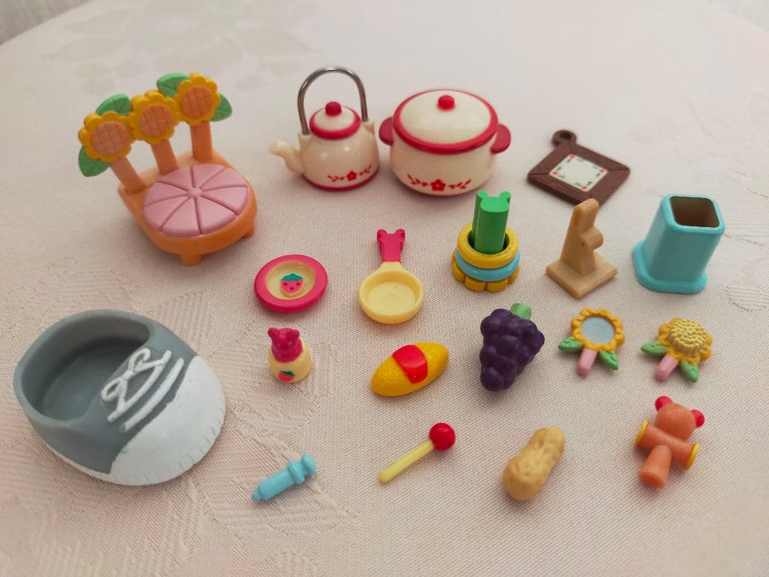 とっとこハム太郎 フィギュア ハムちゃんず 小物 セット おまけ付き