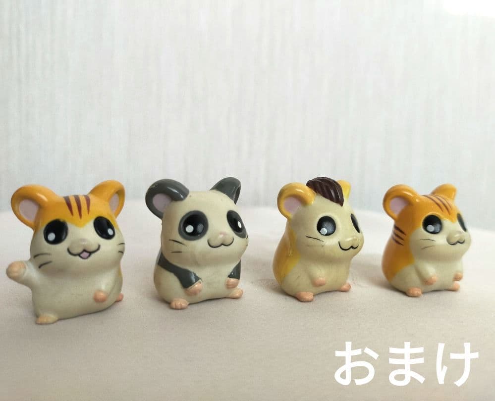 とっとこハム太郎 フィギュア ハムちゃんず 小物 セット おまけ付き