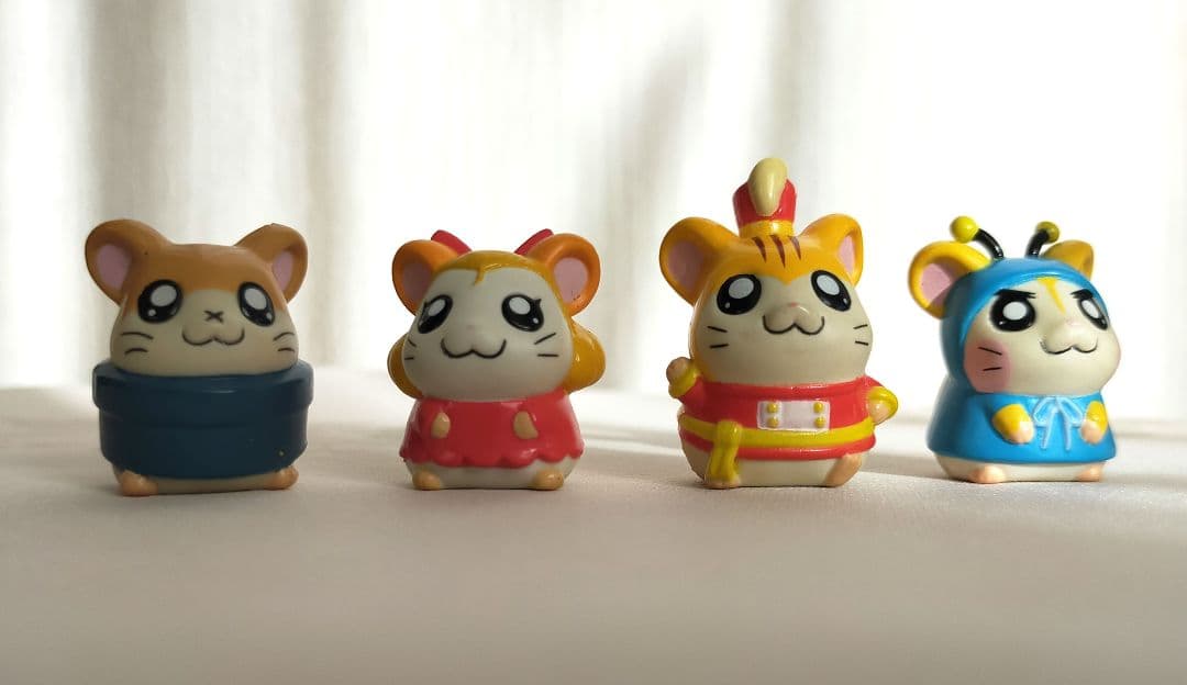 とっとこハム太郎 フィギュア ハムちゃんず 小物 セット おまけ付き