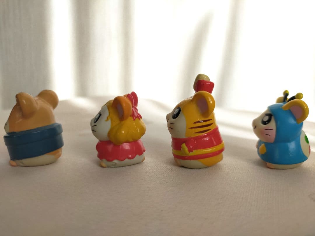 とっとこハム太郎 フィギュア ハムちゃんず 小物 セット おまけ付き