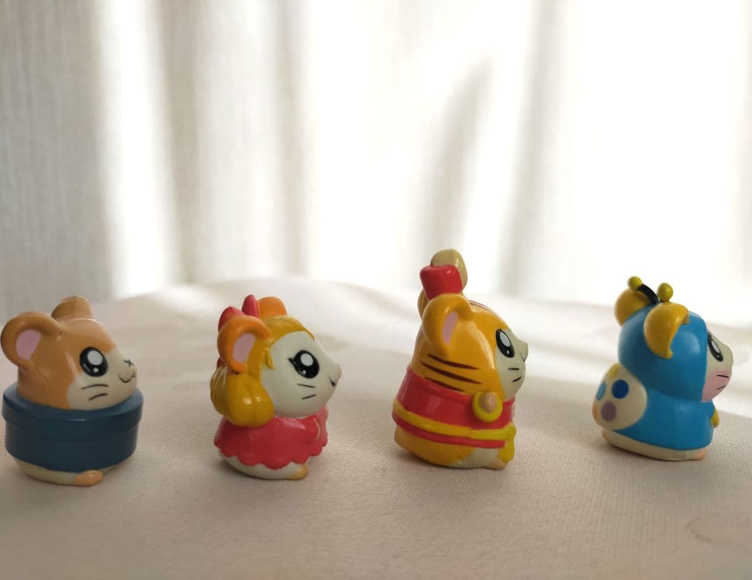 とっとこハム太郎 フィギュア ハムちゃんず 小物 セット おまけ付き