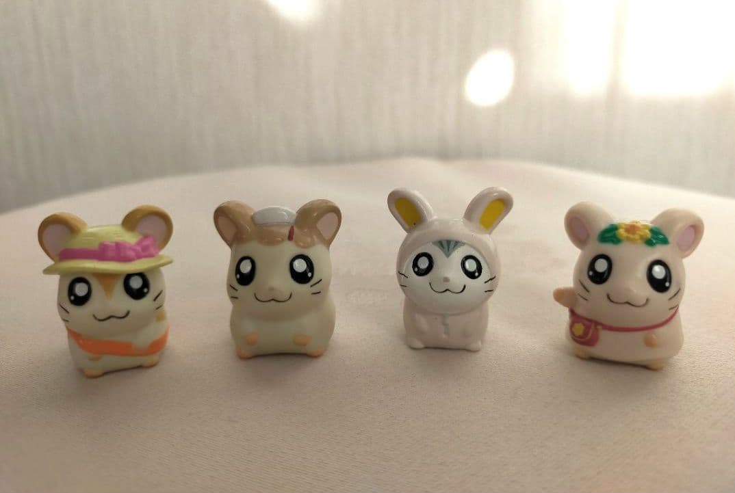 とっとこハム太郎 フィギュア ハムちゃんず 小物 セット おまけ付き