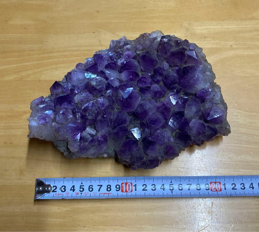 アメジスト クラスター 原石 紫水晶 パワーストーン 約2.3kg