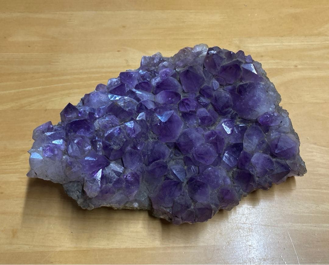アメジスト クラスター 原石 紫水晶 パワーストーン 約2.3kg
