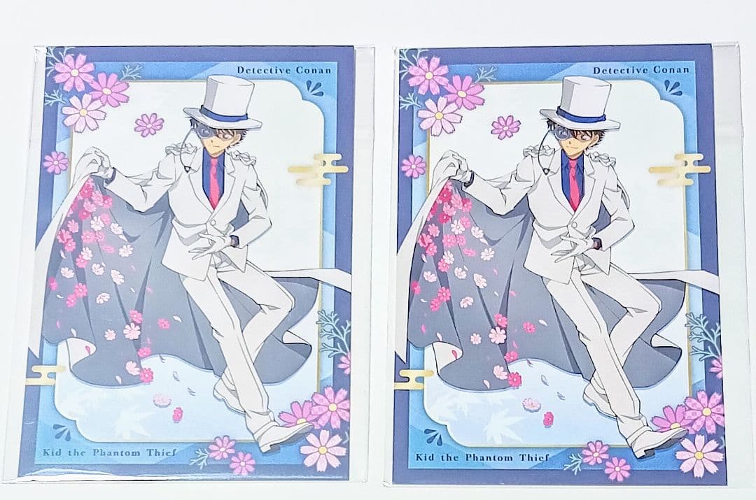 名探偵コナン 秋の華和装 怪盗キッド 17点セット　缶バッチ　アクキーなど
