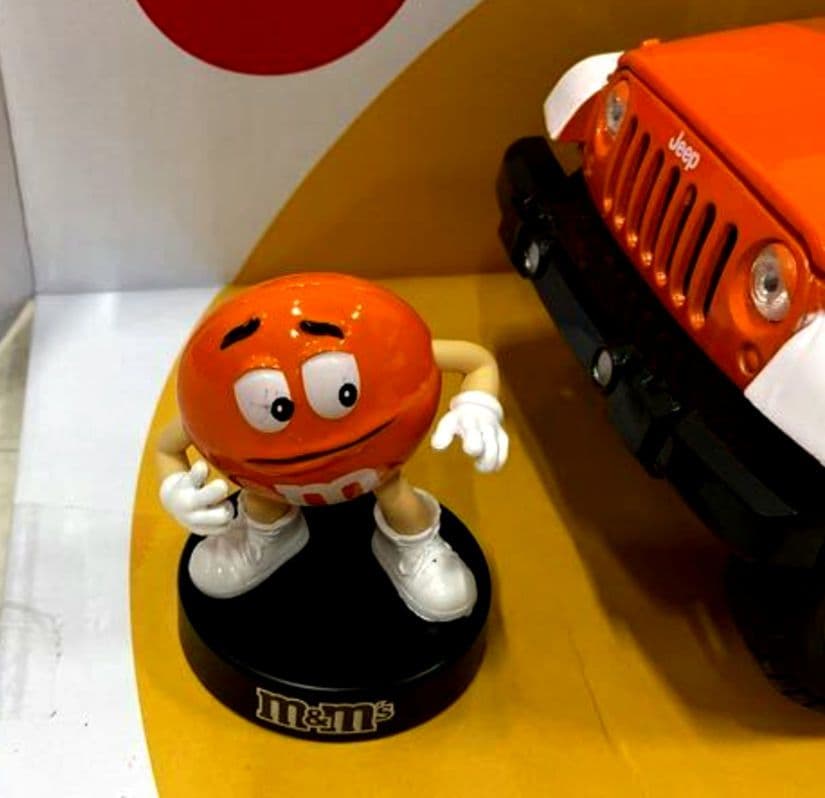 Jada 1/24 M&M’s オレンジ&2007 ジープ ラングラー　8/14