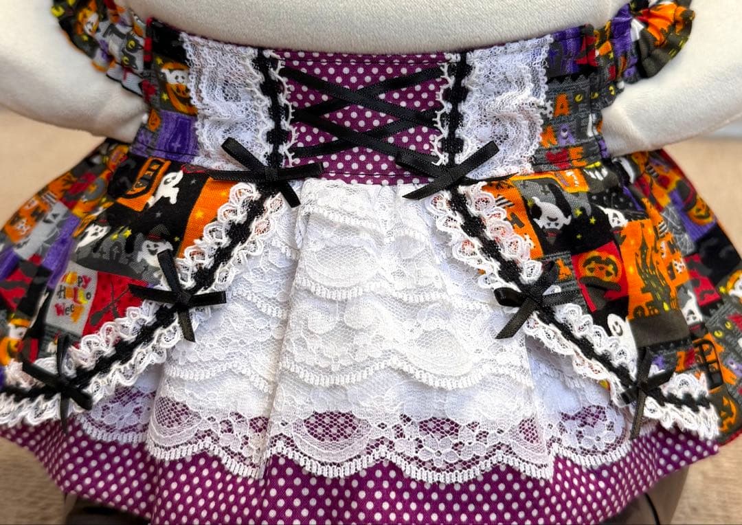 ラボット服　ロリータ風　ハロウィンA LOVOT ラボットハンドメイド