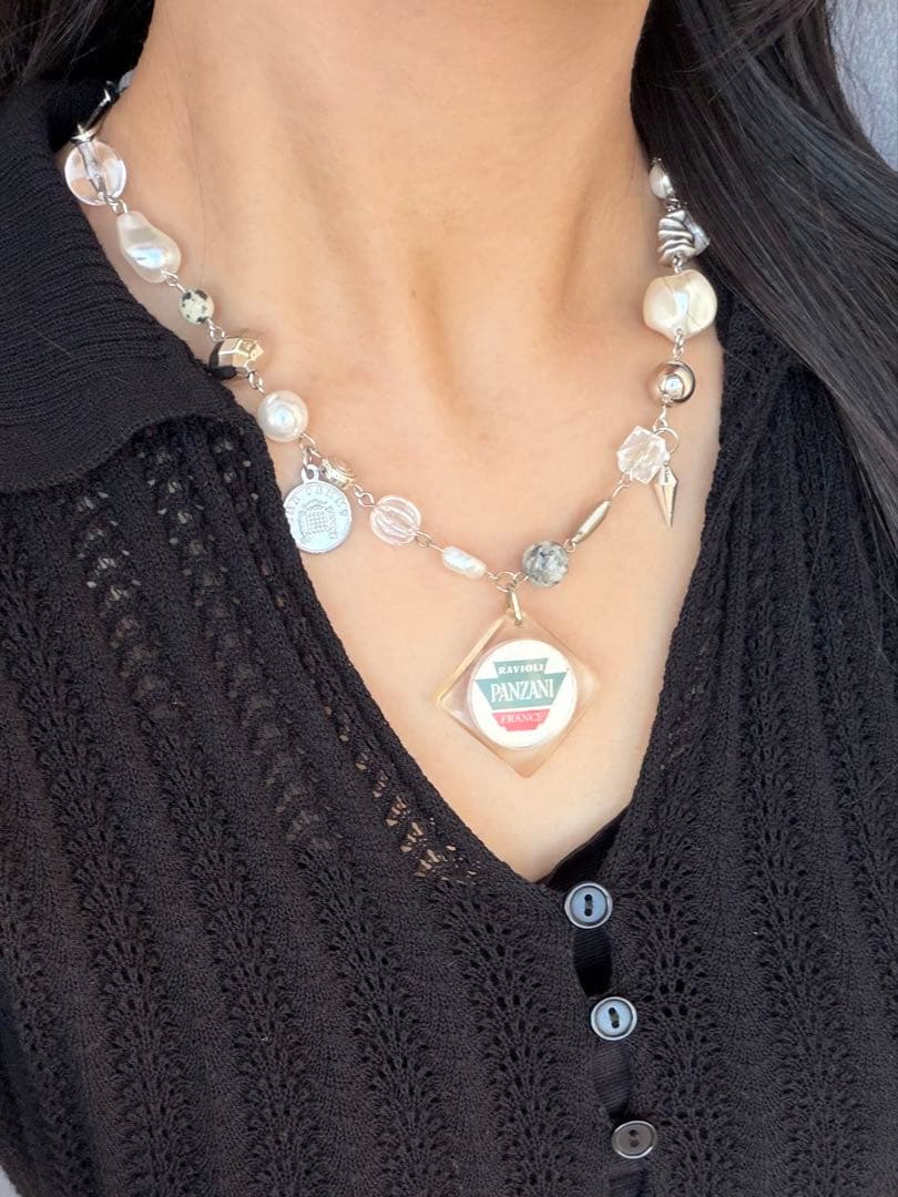ネックレス・ペンダント No.15 youphoria necklace -green key-