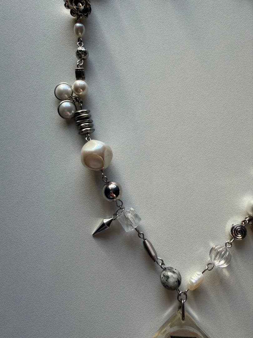 ネックレス・ペンダント No.15 youphoria necklace -green key-