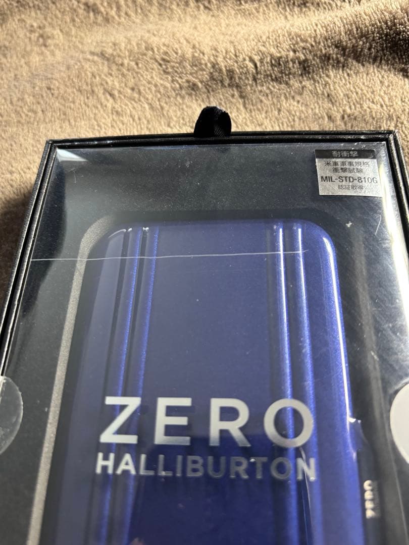 iPhone12mini ケース　ZERO HALLIBURTON （手帳型）