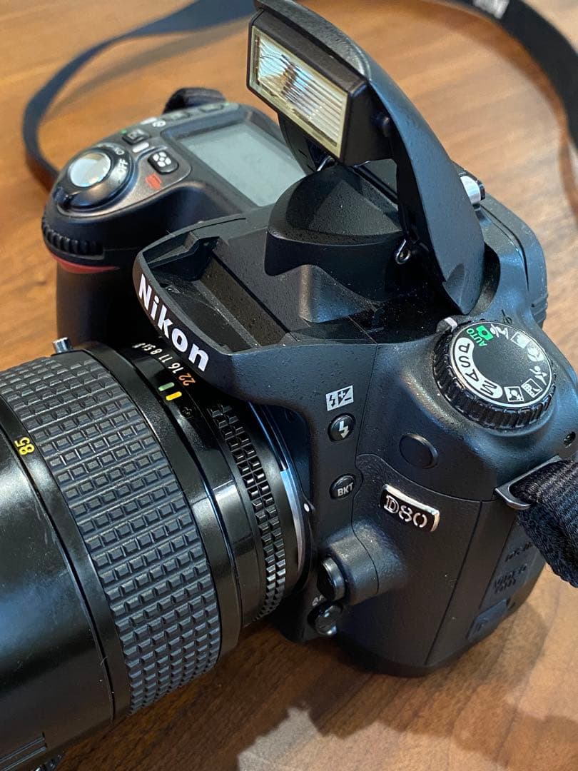 Nikon D80 デジタル一眼　オールドレンズ　28-85 マクロ　動作品