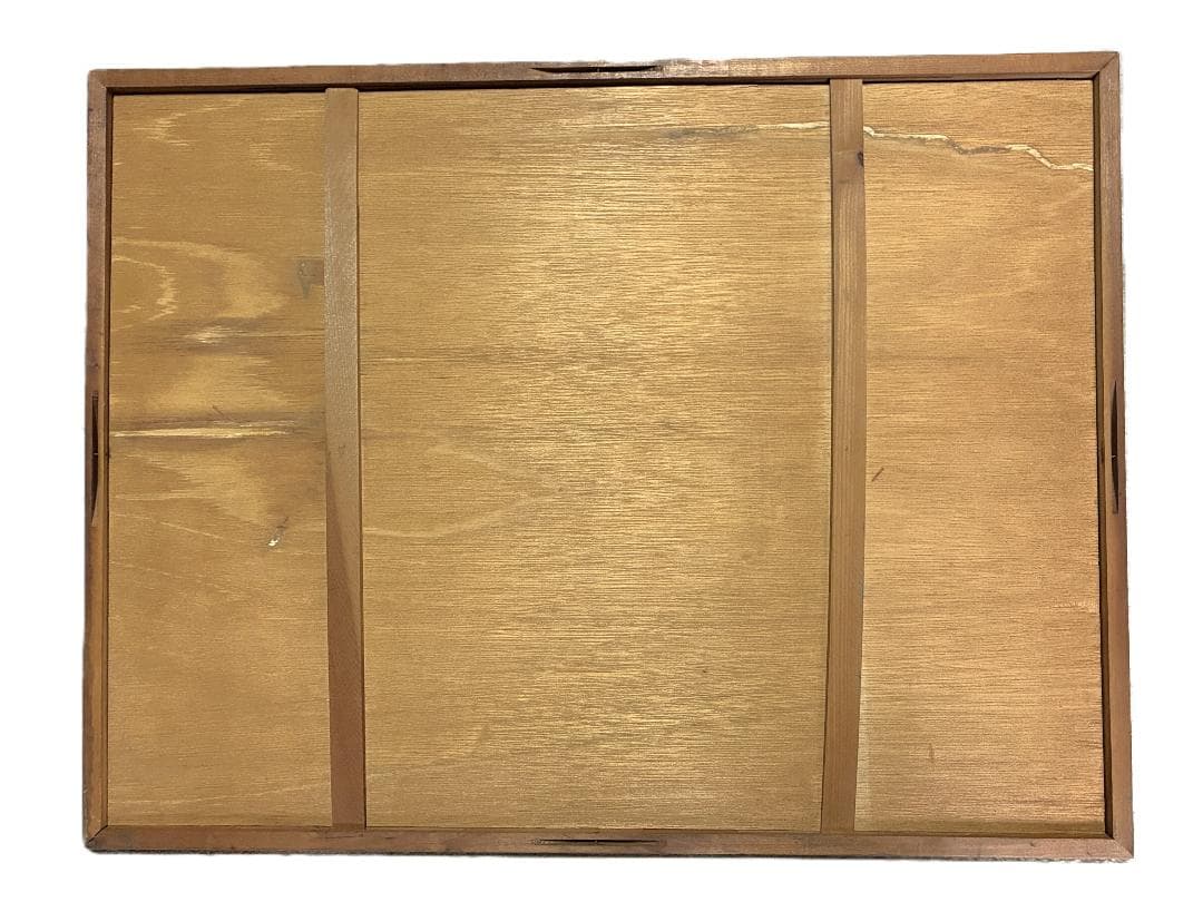 【 典清筆 松下七福神図 】　肉筆彩色墨画