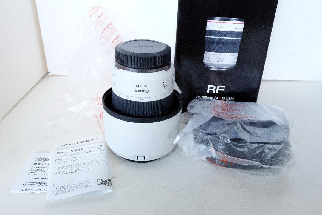 CANON RF70-200mm F4 L　ほぼ新品