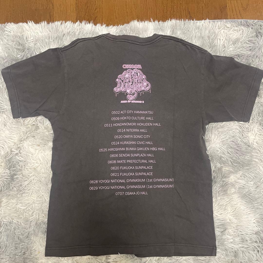 ちゃんみな　AREA OF DIAMOND3 ツアーTシャツ M ブラック