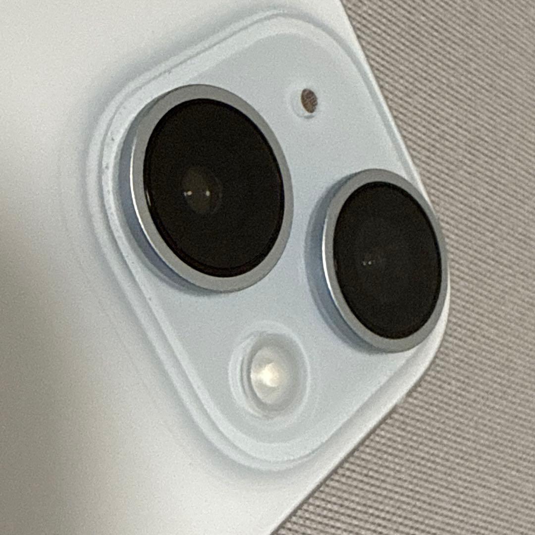 り*く様 ア*ス様 iPhone15 128GB　SIMフリー Blue バッテ