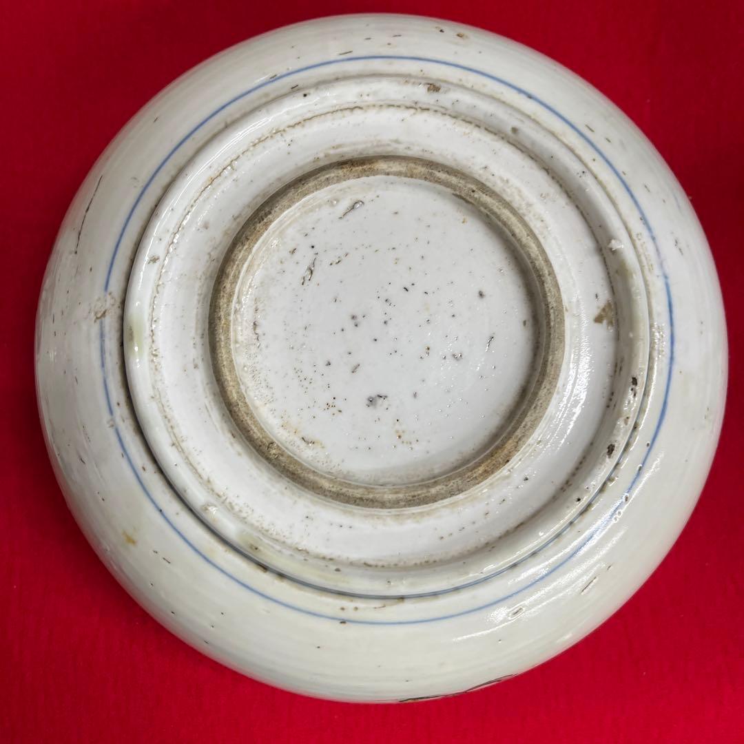 古伊万里 伊万里 骨董品 蔵出 時代物 深皿