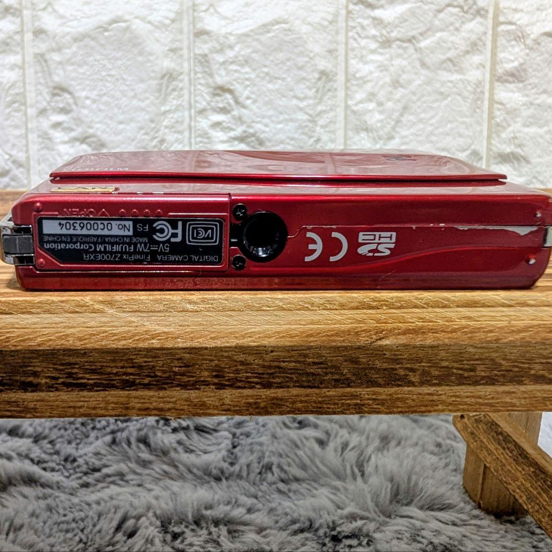 【動作確認済】FUJIFILM FinePix Z700EXR レッド