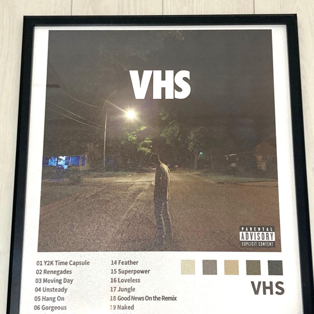 【額縁付き】 vhs / x ambassadors A2ポスター