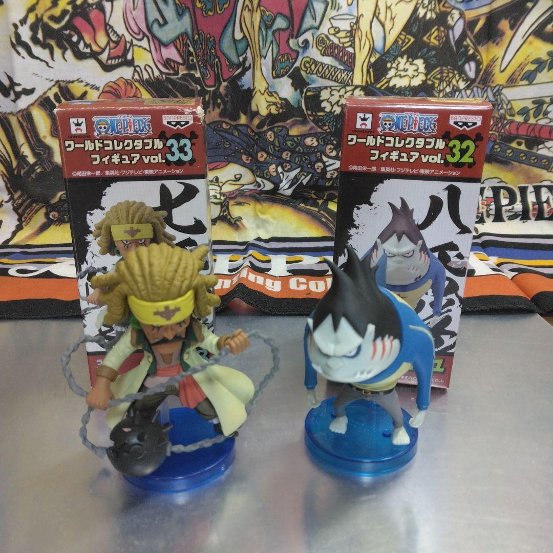 開封品・ワンピースWCF 白ひげ海賊団 17体コンプリートセット