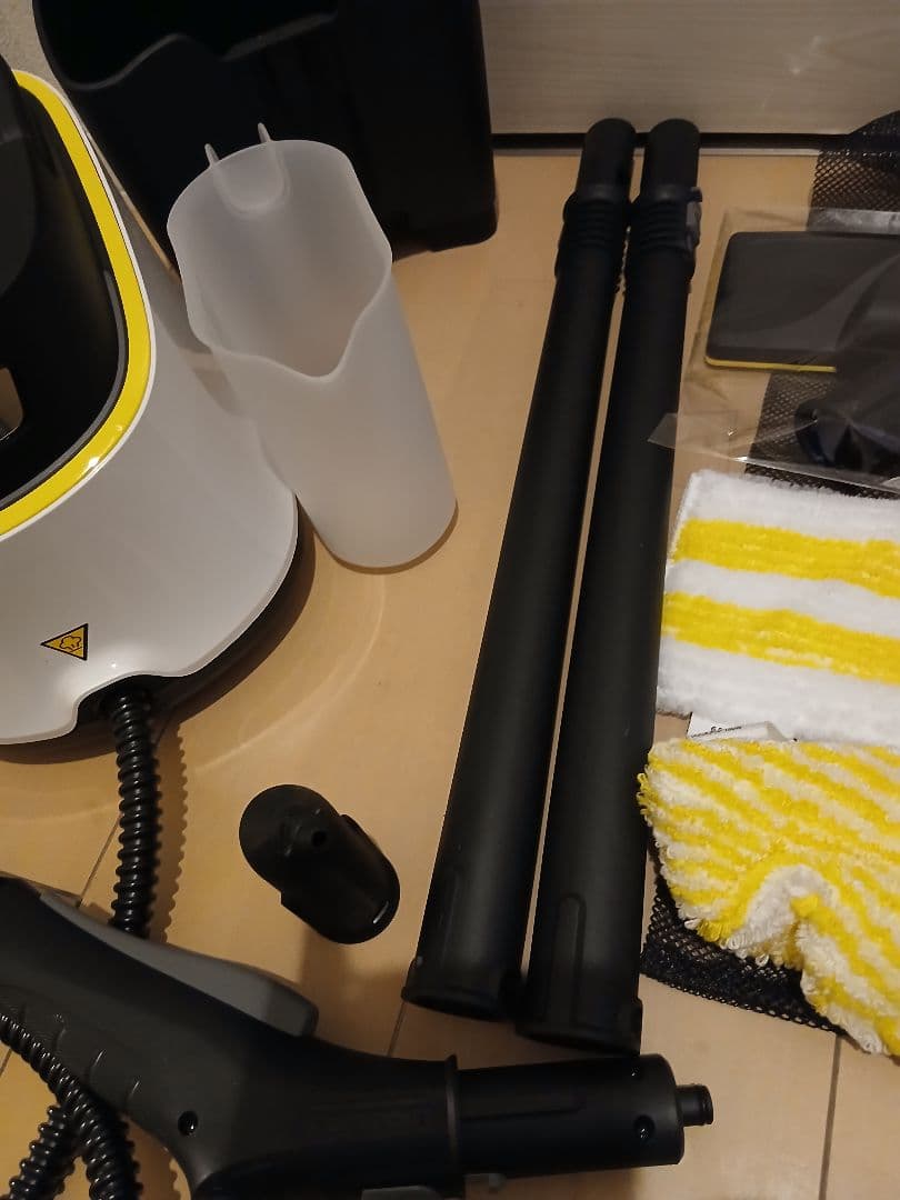 新品未使用最新ケルヒャースチームクリーナ－JTK30美品。オマケ多数