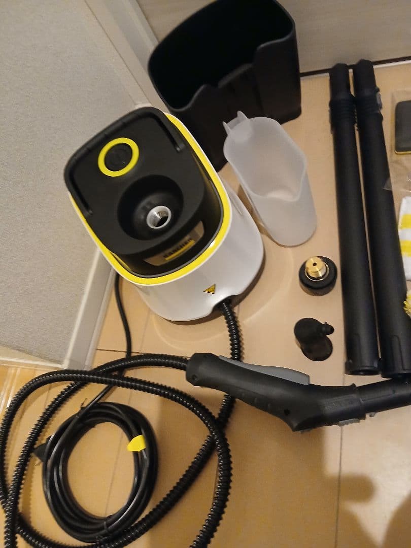 新品未使用最新ケルヒャースチームクリーナ－JTK30美品。オマケ多数