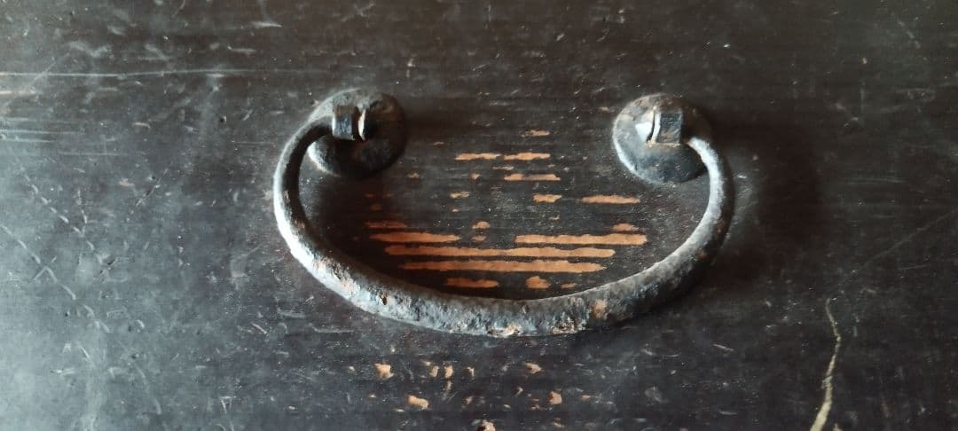 [週末値引]商品説明　ジャンクガーデン　時代物箪笥引出し　古材　￥9000↓