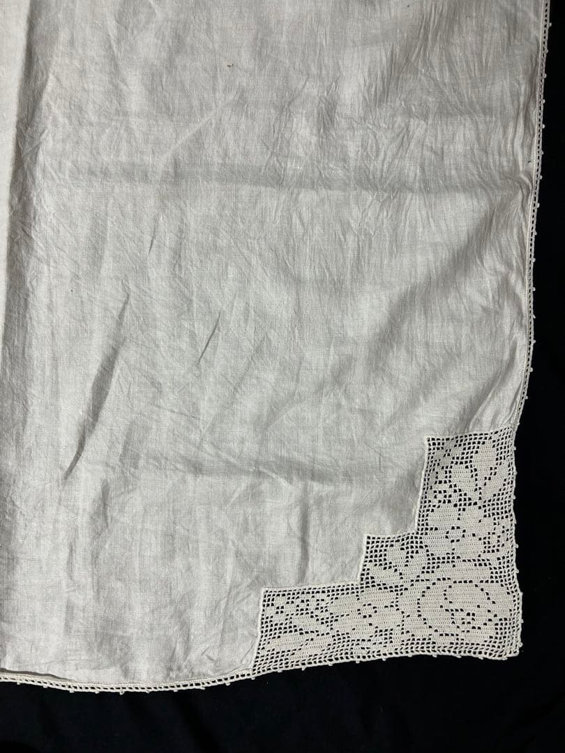 1900'sフランスアンティークテーブルクロス