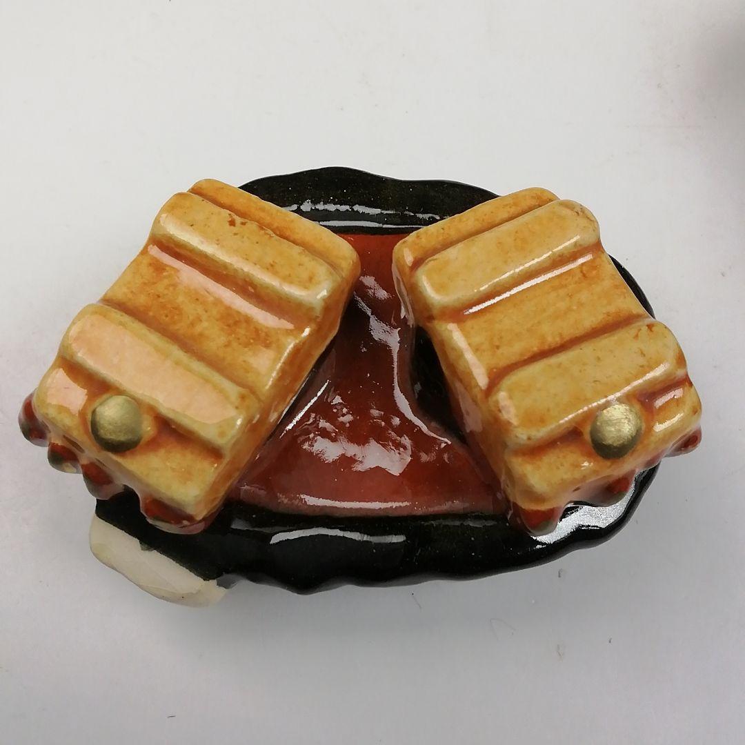 Ｔ８４０　香合　『鬼の念仏』『伊東桂楽 造』　共箱　茶道具