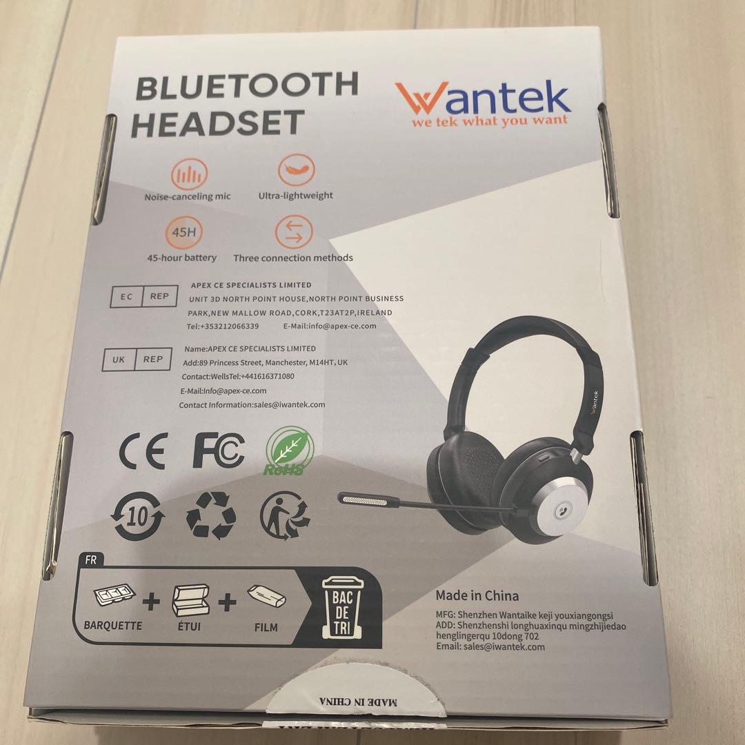 Wantek Bluetoothヘッドセット
