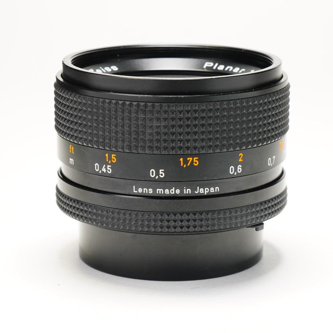 【美品】Carl Zeiss Planar 50mm F1.4 MMJ 055