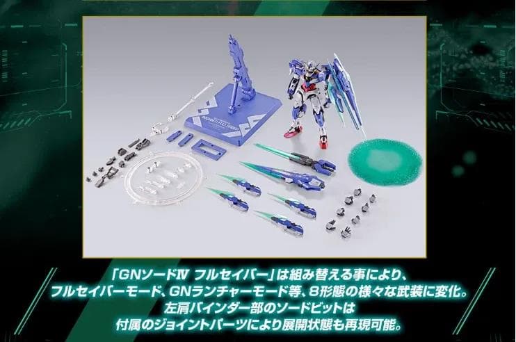 新品 メタルビルド ダブルオークアンタ フルセイバー L BUILD