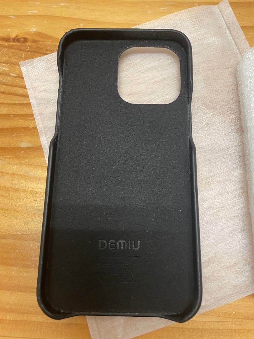 DEMIU iPhoneケース 黒 iPhone14 pro max