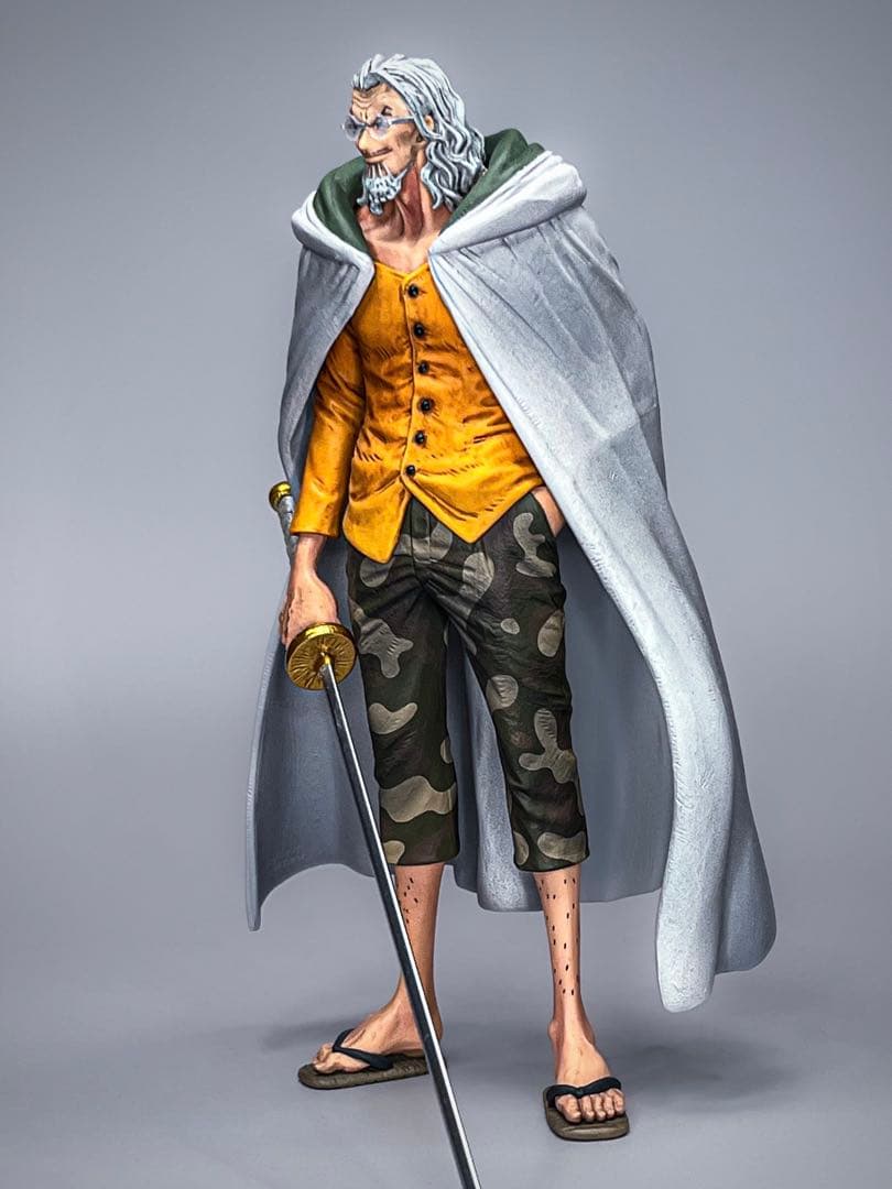 ち*ち様 リペイント ワンピース 冥王 レイリー フィギュア king of a