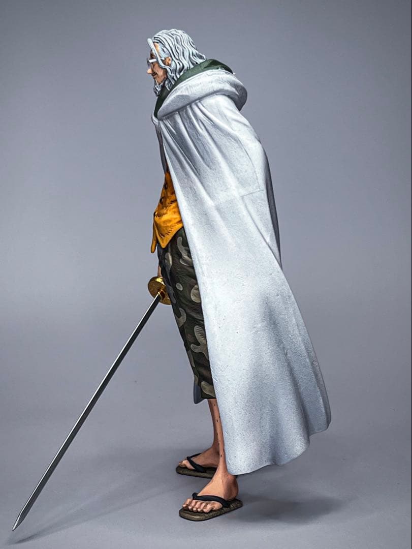 ち*ち様 リペイント ワンピース 冥王 レイリー フィギュア king of a