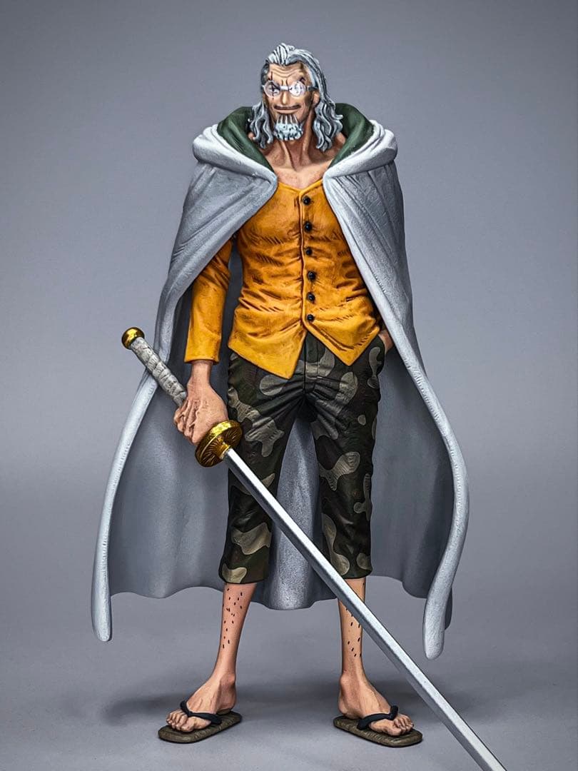 ち*ち様 リペイント ワンピース 冥王 レイリー フィギュア king of a