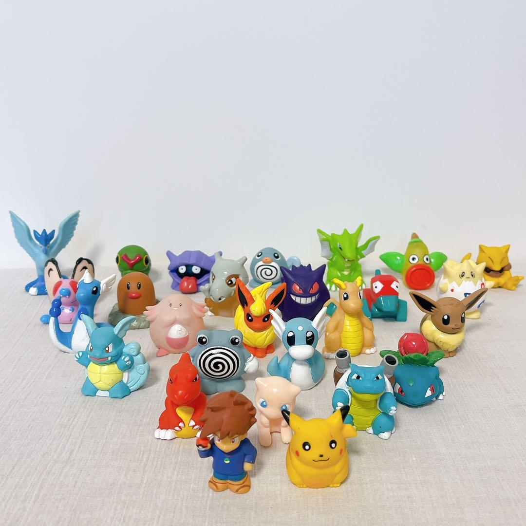 1996〜 当時物【29体セット】ポケモンキッズ ポケットモンスター 指人形