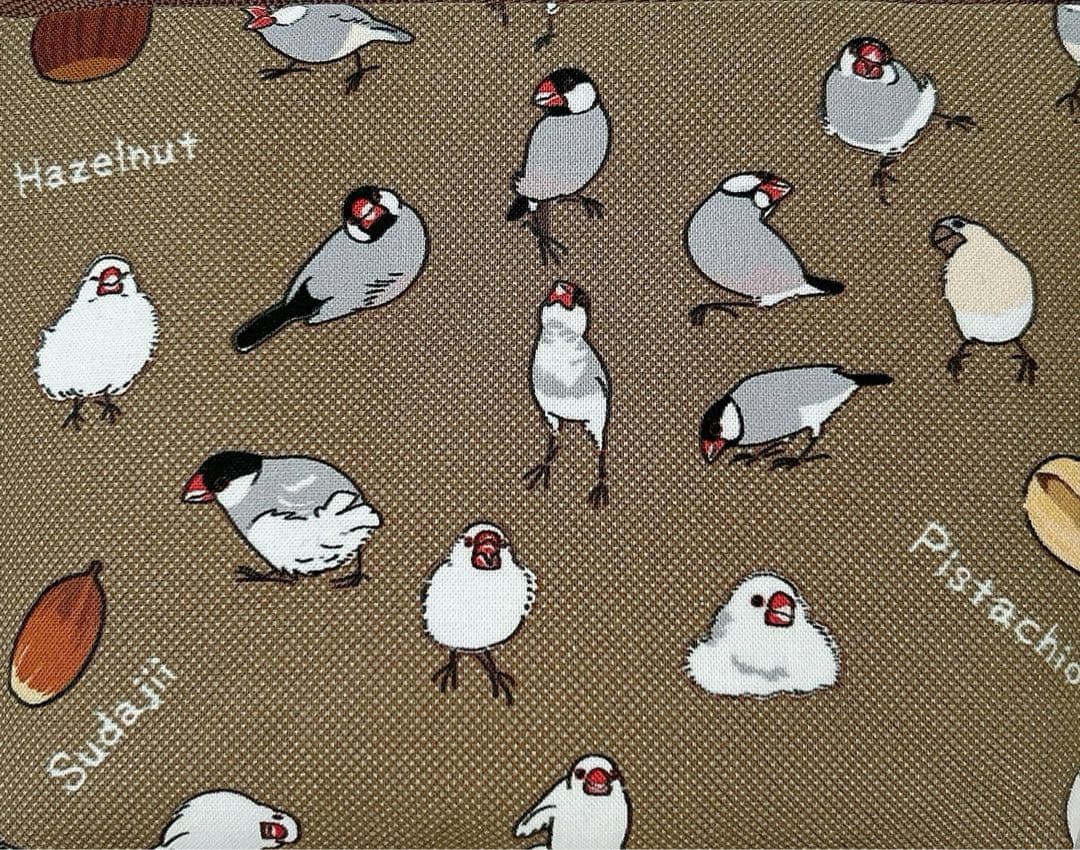 文鳥さん仕草図鑑
