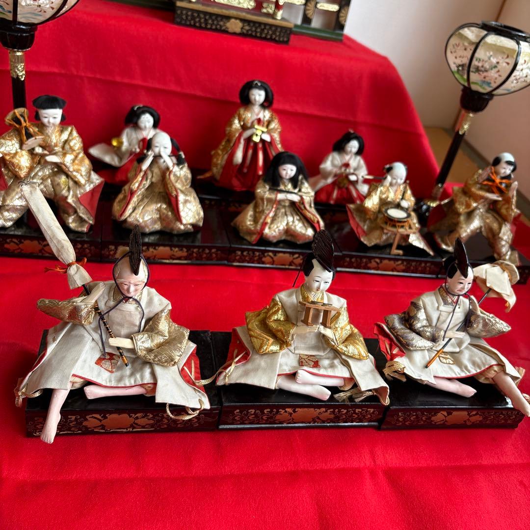 御殿飾り雛人形　最終お値下げです。