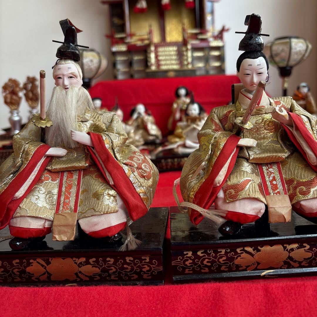 御殿飾り雛人形　最終お値下げです。